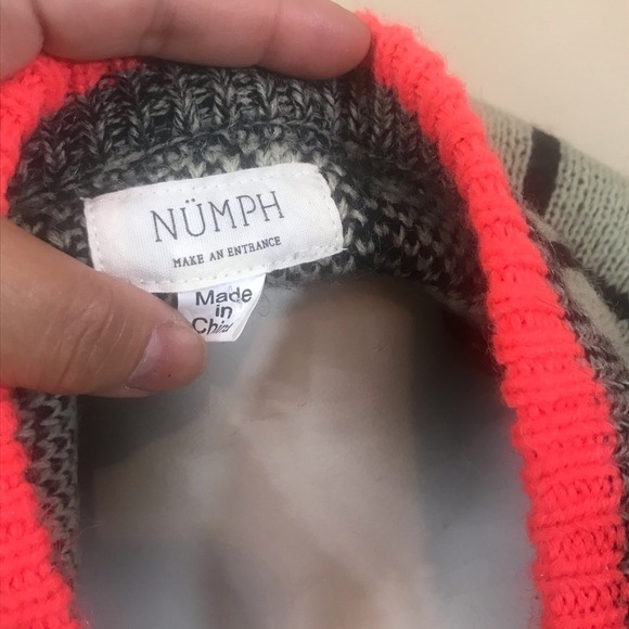 S Cardi Grey/Green by Numph of Anthropologie  GUC - Picture 3 of 4